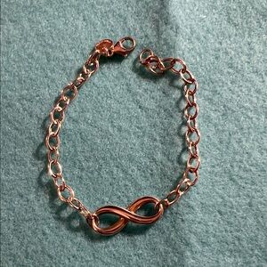 Tiffany & Co. 925 Sterling Silver 7 1/4” Infinity Bracelet like New